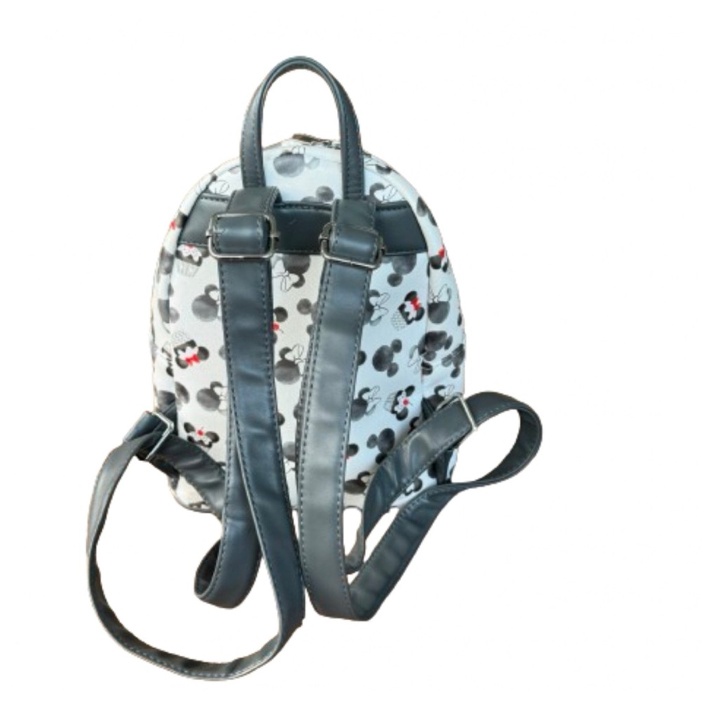 Loungefly Mickey Mouse & Minnie Mouse Cupcake Mini Faux Leather Disney Backpack - Picture 8 of 9
